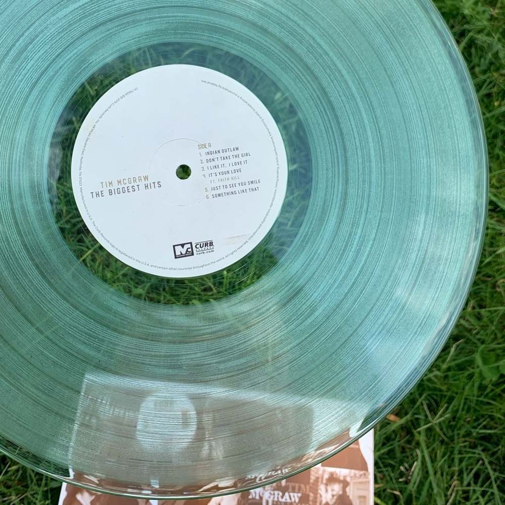 Tim McGraw Biggest Hits Vinyl Record